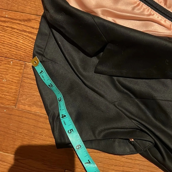 Le Chateau Black DoubleBreasted Virgin Wool Shirt Dress SZ Small - Picture 8 of 17